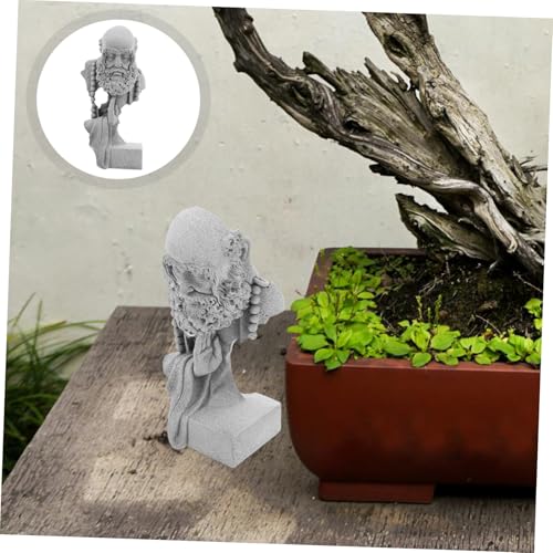 1pc Sleeping Buddha Statue Stone Outdoor Sculpture for Zen Garden Decor Compact Celestite Powder Figurine for Entryway and Meditation Spaces