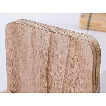 Meditation Stool, Wooden Meditation Table, Foldable Meditation Kneeling Stool, Oblique Leg Yoga Stool, for Tea Ceremony/Yoga/Child Sitting Posture Correction/A / 39.5×19.5×16cm