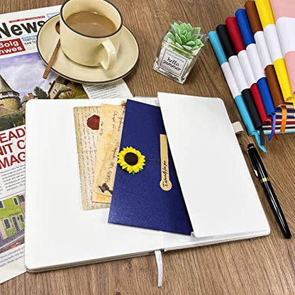 Notebook Journal, College Ruled Notebook Lined A5 160 Pages,Hard Cover Journals for Writing, Notebooks for Work Office School Women Men,5.7 inches x 8.4 inches(Light Grey) - color: Light Grey