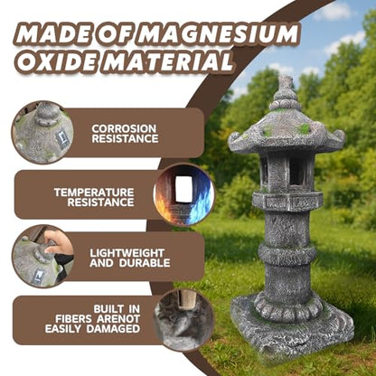 Solar-Powered Pagoda Lamp - style: Pagoda04