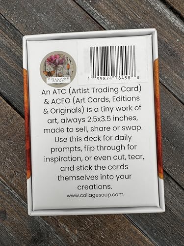 Trade-Ya! Creative Heroine Edition | 31-Card Creative Prompt Deck for Artists, Writers, Collagers & Makers | Break Creative Blocks | Collage Soup