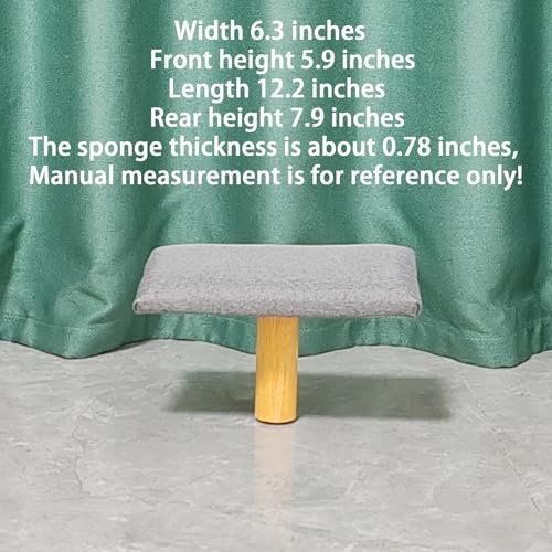 Meditation Bench,One-Legged Stool Sitting Posture Correction Kneeling Solid Wood, Edges for The Perfect Posture, Prayer Bench, Meditation Chair, Yoga Stool (bb)