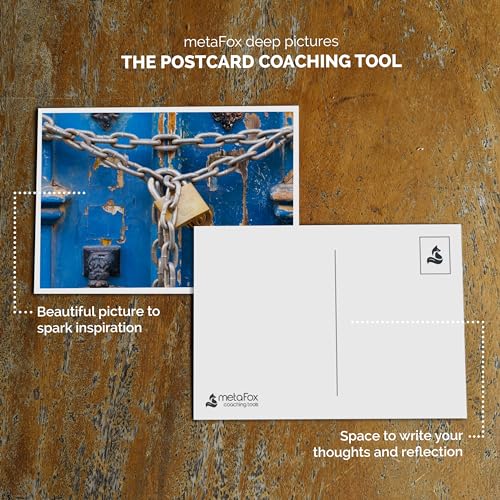 metaFox Coaching Postcards - Doorway Effect - 52 Cards to Spark Meaningful Conversations and Connections in Coaching and Therapy - color: Doorway Effect