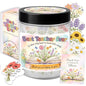 Best Teacher Ever Jar – 60 Little Bouquets Affirmation Cards, Unique Teacher Appreciation Gifts for Women Men, End of Year Teachers Gifts, Teachers Appreciation Week Gift, Thank you Gift Idea - color: Best Teacher Ever