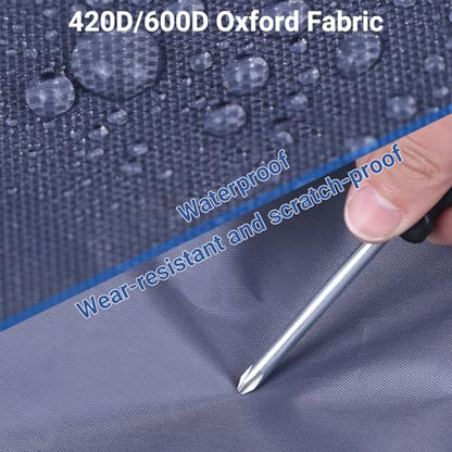 Customized Dust Cover, Waterproof Made-to-Measure Covers for Furniture & Equipment with Personalized Logo & Text, Optional Color / Material / Zipper / Drawstring