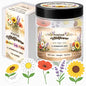 Positive Affirmations Cards for Women, Positive Wildflower Jar with 60 Daily Cards – Sunflower Daisy Lavender Poppy, Encouragement Gift for Mom Sister Friend, Birthday Stress Relief Desk Decor Gifts