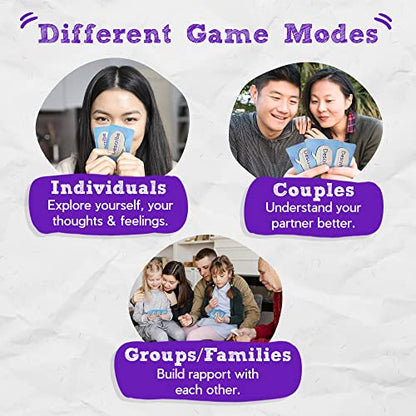 Describe Cards - All The Things Box, Over Two Dozen Games and Learning Activities for Families, Therapy, School, and More. Bundle Includes Deck One & Deck Two Conversation Cards with Activity Board.