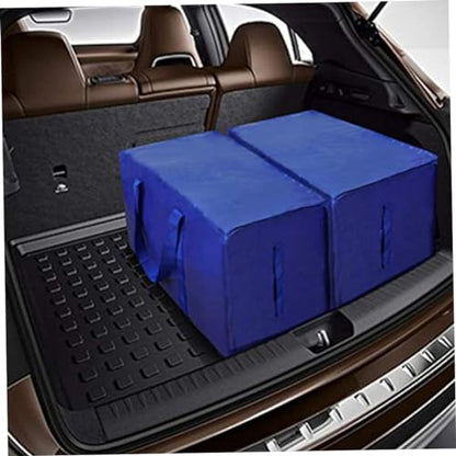 Gatuida Clothes Storage Bag Large Capacity Waterproof Oxford Cloth Zipper Handles Travel Home Sports Bag