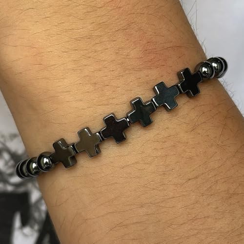 Healing Crstay Beaded Gemstone Bracelet for Men Colorful Stone Bracelets for Protection Lucky Boho Accessories Jewelry Gifts