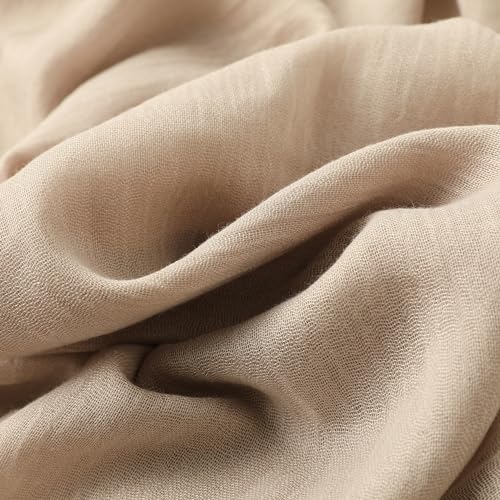 Pashmina Shawl Party Wraps Evening Dress Bridesmaid Long Cotton Scarves for Wedding - color: Khaki 32