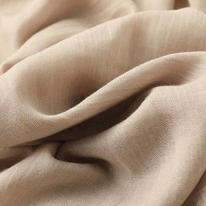 Pashmina Shawl Party Wraps Evening Dress Bridesmaid Long Cotton Scarves for Wedding - color: Khaki 32