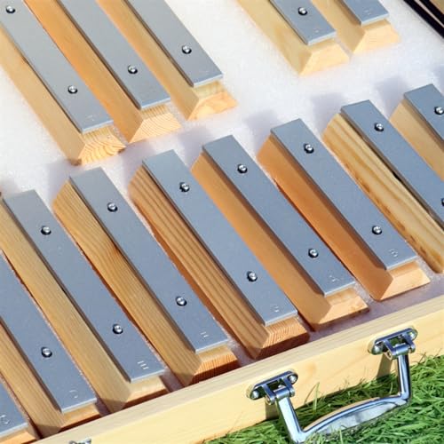 17 Tone Aluminum Plate Sound Brick Transposed Tone Block Glockenspiel Percussion Instrument Glockenspiel Percussion Instrument