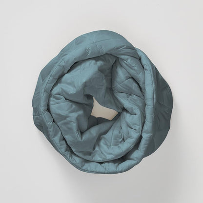 PYVOT Weighted Infinity Scarf, 3 lb Sensory Shoulder Wrap for Everyday Comfort - color: Ocean