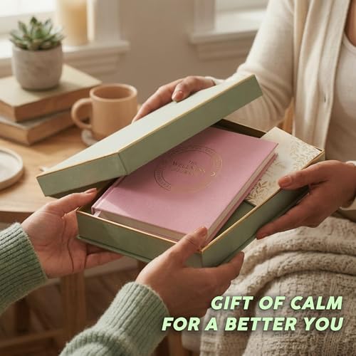 &And Per Se Wellness Journal, Self Care & Daily Journal for Women, Mental Health Planner with Habit Tracker, Diet & Goals, Undated, Gift-Ready (Blush) - color: E-Blush