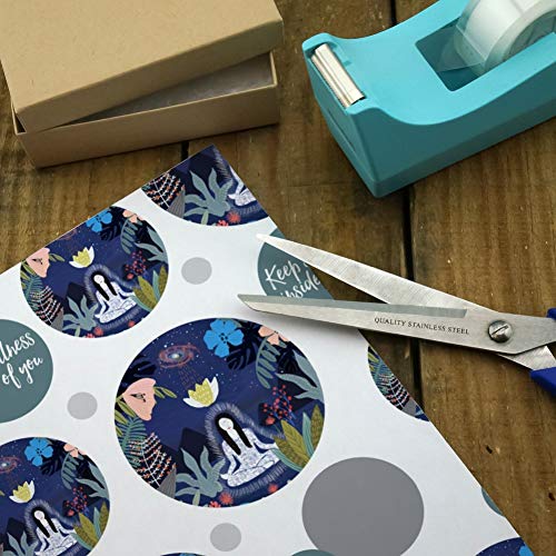 GRAPHICS & MORE Keep Stillness Inside of You Meditation Yoga Gift Wrap Wrapping Paper Roll