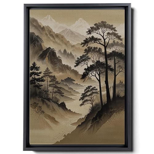 Japanese Wall Art, Minimalist Wall Art, Neutral Abstract Art, Modern Minimalist, Zen Wall Art, Zen Printed Wall Art, Japanese Art Print, Canvas, Arts