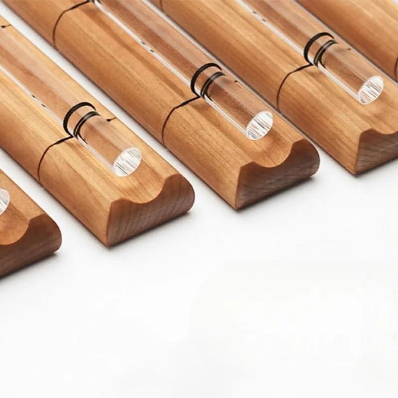 Quartz Crystal Meditation Chime Set Handmade Bell Percussion Instrument Portable Resonance Sound Tool for Yoga Mindfulness Relaxation Studio Cueing Travel Use (F7) - color: F7