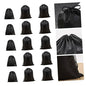 1 Set 15Pcs Dustproof Drawstring Storage Bag Non Woven Organizer for Clothes and Cosmetics Includes for Home and Outdoor Use