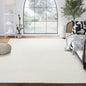 Abani Cream Area Rug for Living Room, Bedroom - Zen Reiki Pattern- 2 x 3 -Durable & Easy to Clean - color: Cream, size: 2' x 3' (Rectangular)