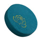 Round Hard Foam Cotton Cushion, Meditation Pad for Kneeling Practice at Home and Office (Lake Blue) - color: Lake Blue