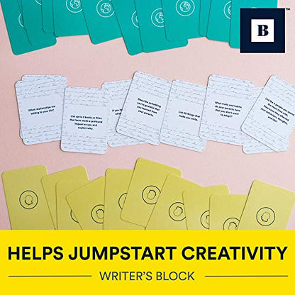 BestSelf WordSmith Deck — 150 Intellectually Stimulating Writing Prompts Designed to Inspire Journaling, Cure Writer’s Block, Cultivate Creative Writing and Sharpen Writing Skills