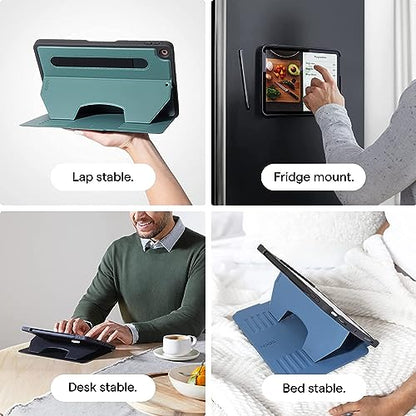ZUGU Case iPad Pro 11 Inch Case, 1st/2nd/3rd/4th Generation 2018/2020/2021/2022, Slim Protective Cover w/Wireless Apple Pencil Charging, Convenient Magnetic Stand & Sleep/Wake Cover, Arctic Gray - color: Arctic Gray