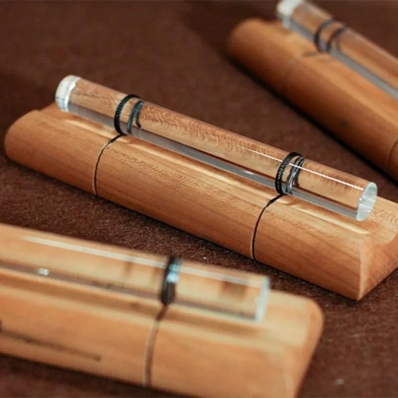 Quartz Crystal Meditation Chime Set Handmade Bell Percussion Instrument Portable Resonance Sound Tool for Yoga Mindfulness Relaxation Studio Cueing Travel Use (F7) - color: F7