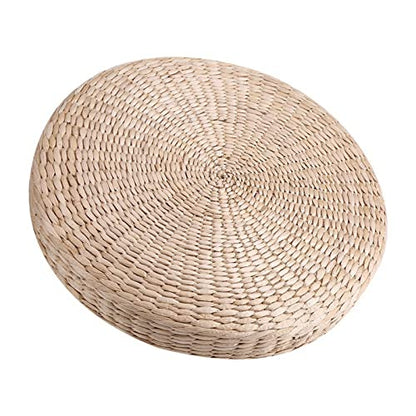 Dioche Meditation Pillow – 40cm Round Pouf Tatami Cushion, Floor Cushion for Yoga, Meditation, Home, Dining, Outdoor & Garden Decor
