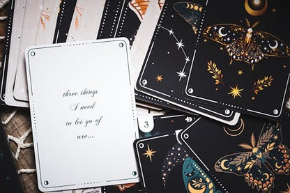 Tamed Wild Journaling Deck – 31-Card Set for Self-Exploration and Reflection | Thought-Provoking Prompts for Daily Writing | Perfect for Personal Growth, Mindfulness, and Self-Appreciation