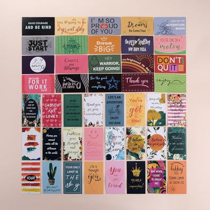 240PCS 120 Styles Various Inspirational Cards for Kids,Positive Affirmations Motivational Appreciation encouragement Gratitude for Children (5.96, Ounces)