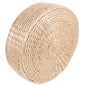 Natural Straw Woven Meditation Cushion Simple Style Floor Mat for Yoga and Relaxation Comfortable Seating Pad for Home and Zen Practices Height