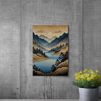 Japanese Wall Art, Minimalist Wall Art, Neutral Abstract Art, Modern Minimalist, Zen Wall Art, Zen Printed Wall Art, Japanese Art Print, Modern Wall Art Canvas, Decor