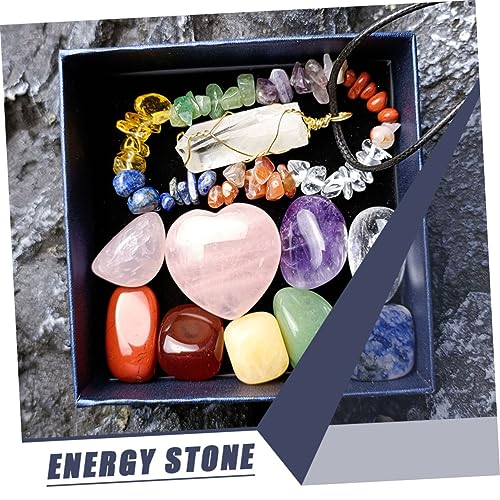 Chakra Crystal Stones Meditation Stone Decorative Healing Pocket Decorative Chakra Healing Kit
