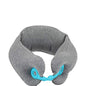 Travel Smart by Conair Travel Smart Silicone Closure Pillow (Gray)