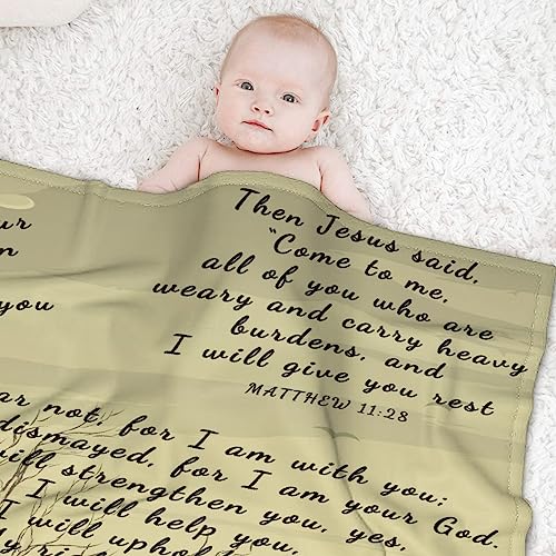 AMITAYUS Tree Healing Scripture Bible Verse Fleece Throw Sympathy Prayer Blanket Religious Christian Inspirational Gifts for Women Friends - 90''x120'' - color: Tree Healing Scriptures Prayer, size: XL Large 120"x90