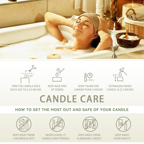 20 Min White Meditation Candles – 30 Pack, Includes Mini Candle Holder & 12 Wax Dots, Slow Burn, Natural Unscented, for Meditation Yoga Prayer Mindfulness & Relaxation - color: White, size: 30 Pack