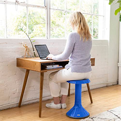 ECR4Kids ACE Active Core Engagement Wobble Stool, 20-Inch Seat Height, Flexible Seating, Blue - color: Blue
