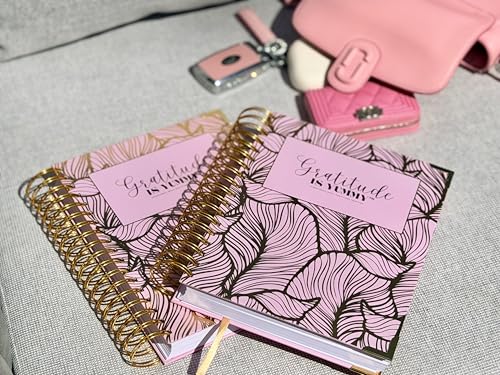 Gratitude is Yummy® 90-Day Grattitude Journal – Manifestation Journal with Prompts, Law of Attraction Daily Guided Journal for Self Care, Mindset & Abundance (Luxury Hardcover Gift Set)
