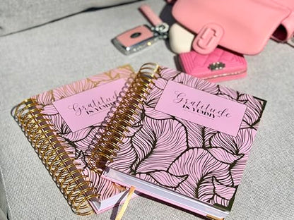 Gratitude is Yummy® 90-Day Grattitude Journal – Manifestation Journal with Prompts, Law of Attraction Daily Guided Journal for Self Care, Mindset & Abundance (Luxury Hardcover Gift Set)