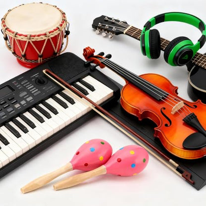 2 Pcs Maracas, 9 Inch Hand Percussion Rattles, Wooden Rumba Shaker Hand Musical Instruments with Clear Rhythm for Music Leraning (Pink Dot-9 Inch) - color: Pink Dot-9 Inch