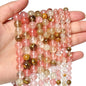 About 45pcs 8mm Natural Stone Beads Fire Cherry Quartz Beads Energy Crystal Power Gemstone for Jewelry Making, DIY Bracelet Necklace - color: Fire Cherry Quartz, size: 8mm