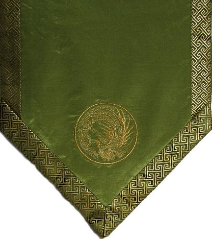 Altar Cloth Or Wall Hanging - Embroidered : Phoenix - Loyalty & Resurrection Symbol - color: Phoenix