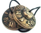 Tingsha Tibetan Meditation Chime (Medium) Om Mani Padme Hum