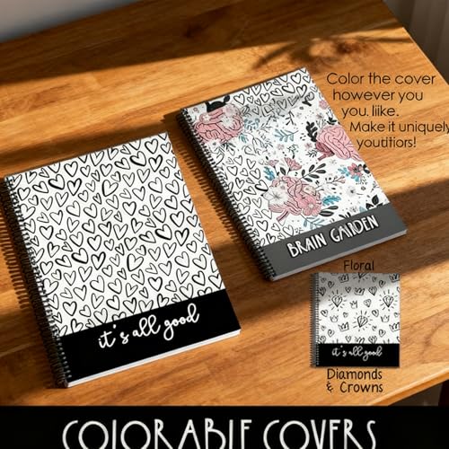 Mental Health Mood Journal – Your Daily Self-Care Companion, Guided Mental Health Journal, 90 Day Mood & Anxiety Tracker with Prompts for Gratitude, Self Care, Sleep & Stress Management (#b) - color: #b