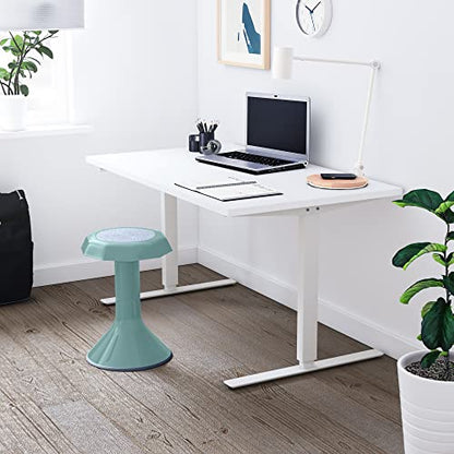 ECR4Kids ACE Active Core Engagement Wobble Stool, 18-Inch Seat Height, Flexible Seating, Seafoam
