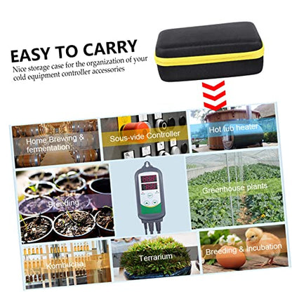 Pressure-resistant Controller Storage Bag Portable Carrying Case Locking Organizer Bag