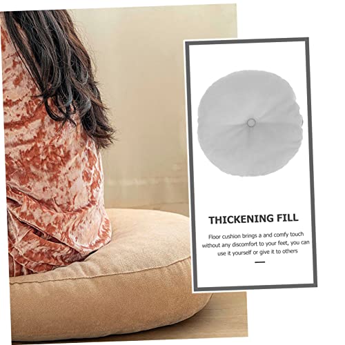 BESPORTBLE Meditation Cushion Durable Zafu Floor Pillow for Comfortable Sitting Small Japanese-Style Cushion for Yoga Mindful Meditation and Relaxation