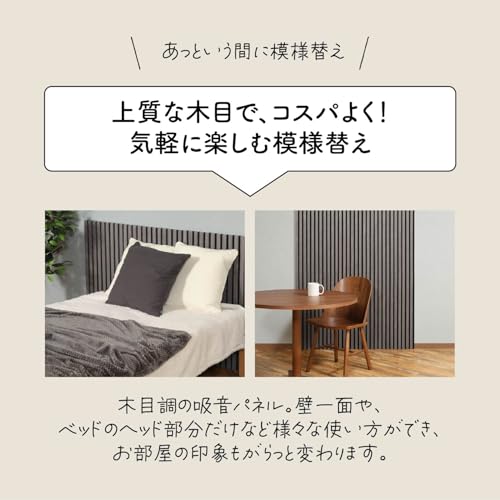Fuji Boeki 40968 Wood Sound Absorbing Wall Panel, Soundproofing, Width 15.9 x Depth 0.7 x Height 31.5 inches (40.5 x 1.8 x 80 cm), Light Gray - color: Gray (Light Gray)