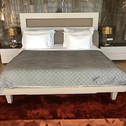 Bersuse 100% Cotton Milas XL Throw Blanket for Couch - 100% Cotton Lightweight Durable Throw Blanket, Big Blanket for Sensitive Skin, Decorative and Versatile - 60x90 Inches, Grey