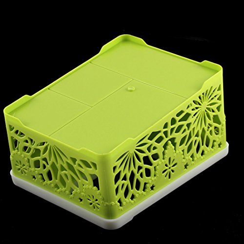 Ruilogod Hollow Out Flower Pattern 4 Slots Sundries Storage Organizer Holder (id: 335 a2b 907 4c7 f9f